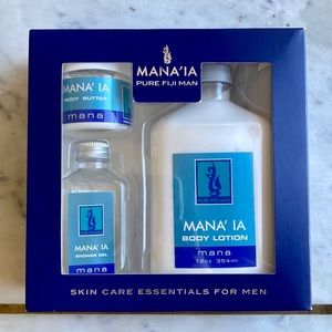 *NIB* Pure Fiji Man Mana’ia Body Lotion, Body Butter and Shower Gel